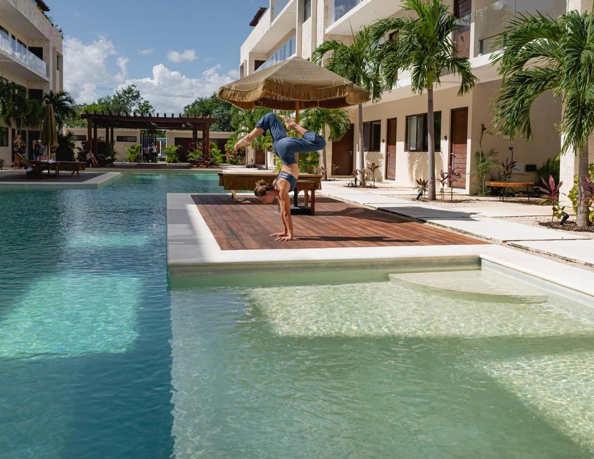 Apartment And Penthouse Blue Luxury Kukulkan Тулум Екстер'єр фото
