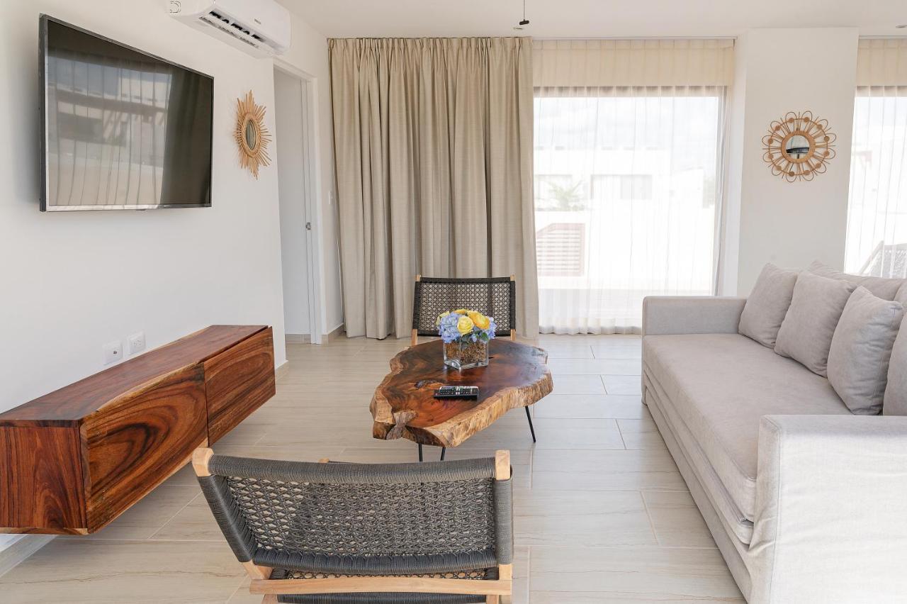 Apartment And Penthouse Blue Luxury Kukulkan Тулум Екстер'єр фото