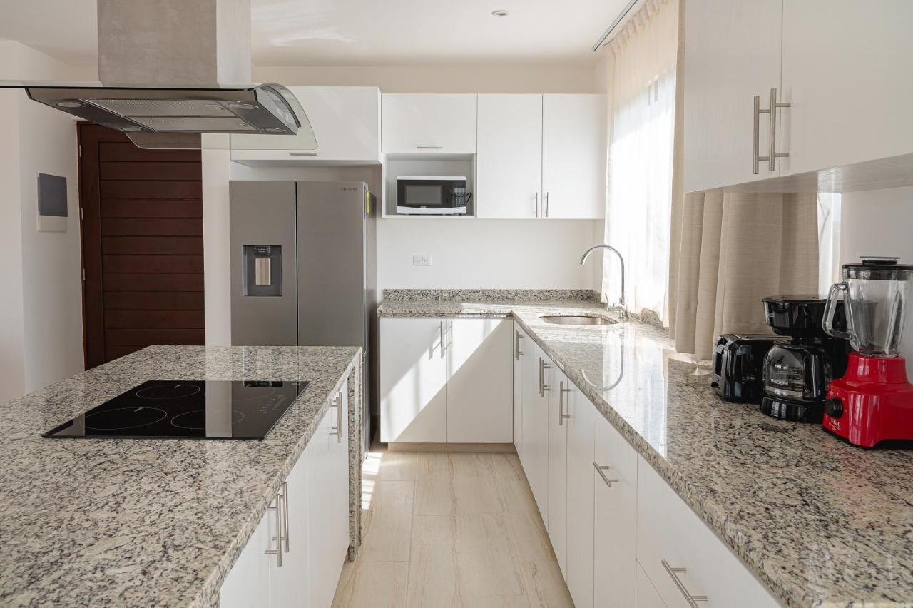 Apartment And Penthouse Blue Luxury Kukulkan Тулум Екстер'єр фото