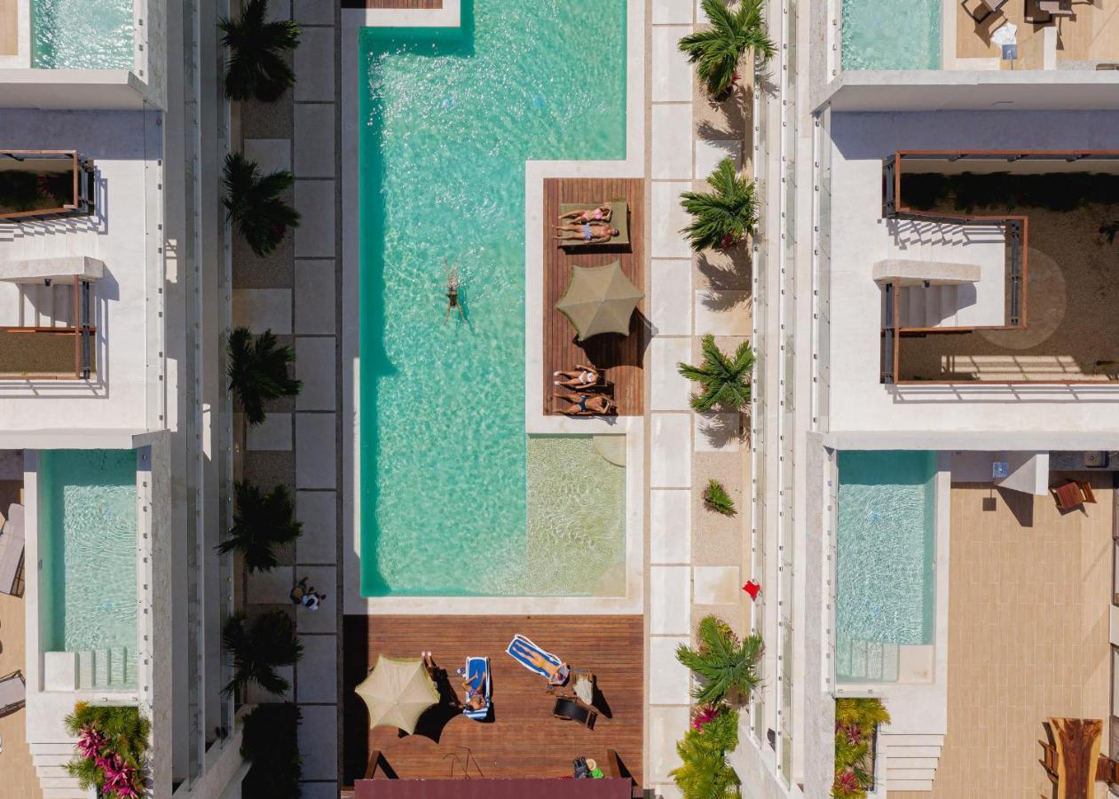 Apartment And Penthouse Blue Luxury Kukulkan Тулум Екстер'єр фото