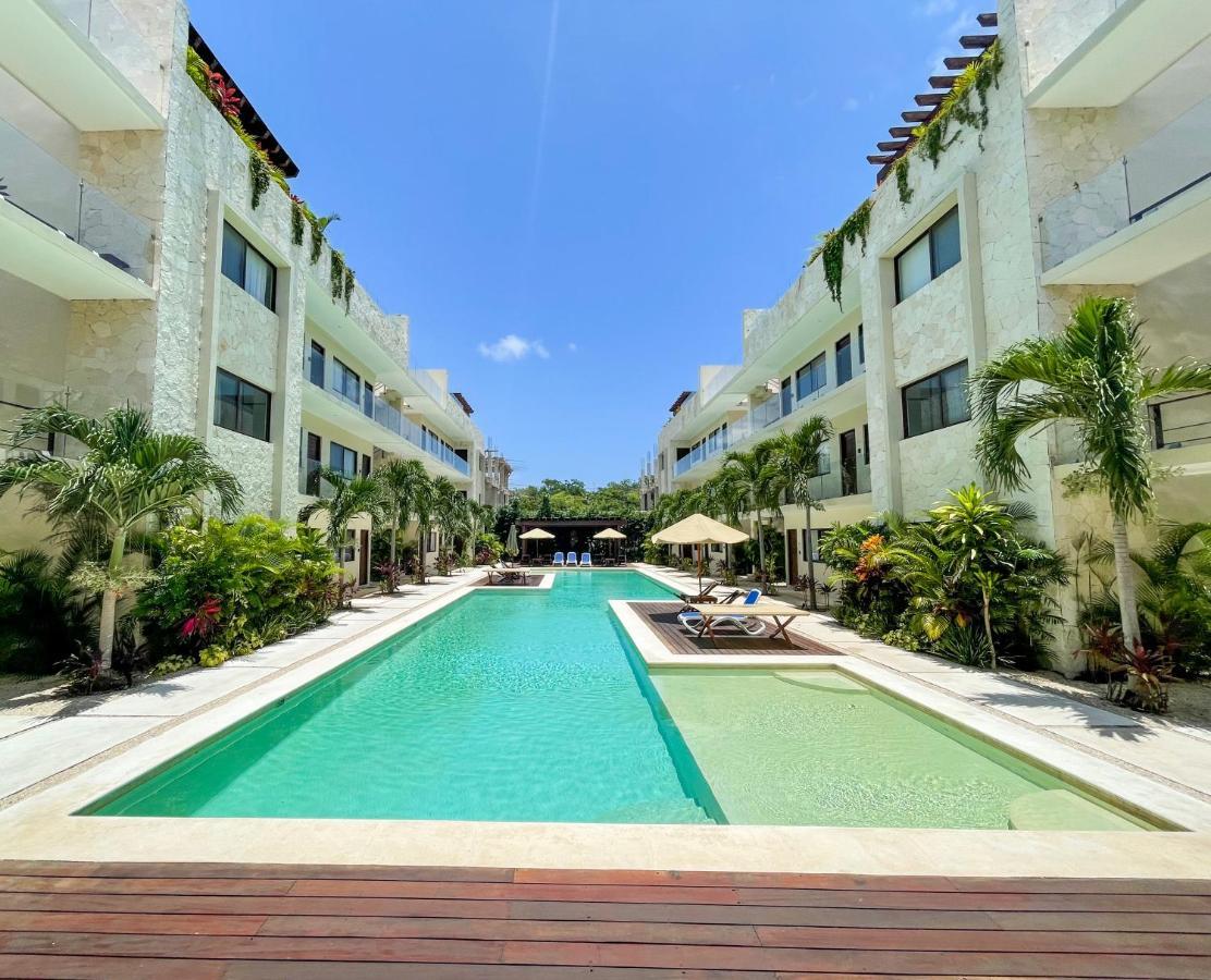 Apartment And Penthouse Blue Luxury Kukulkan Тулум Екстер'єр фото